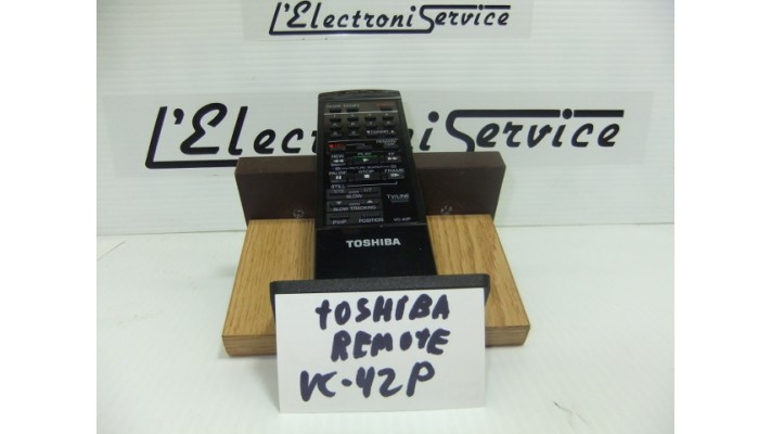 Toshiba VC-42P remote control .